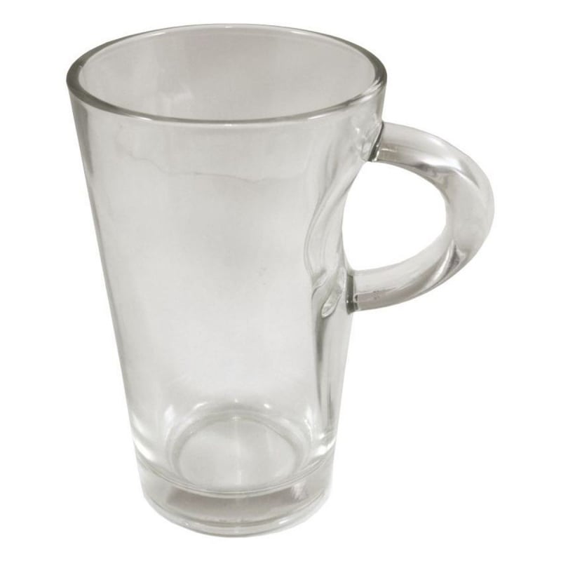 ELBA LATTE GLASS 9OZ - BOX OF 6 - Choose Coffee
