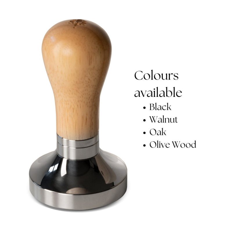 EUREKA ADJUSTABLE TAMPER 57MM - OAK - Choose Coffee
