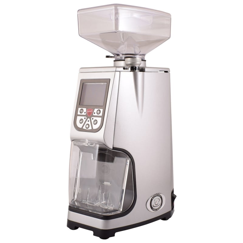 EUREKA ATOM 60 GRINDER WITH ATOM AUTO TAMPER - BLACK / SILVER - Choose Coffee