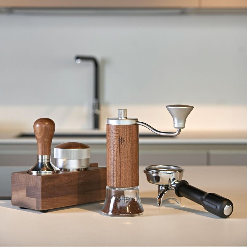 EUREKA BABY HAND GRINDER - OLIVE BODY / CERAMIC BASE - Choose Coffee