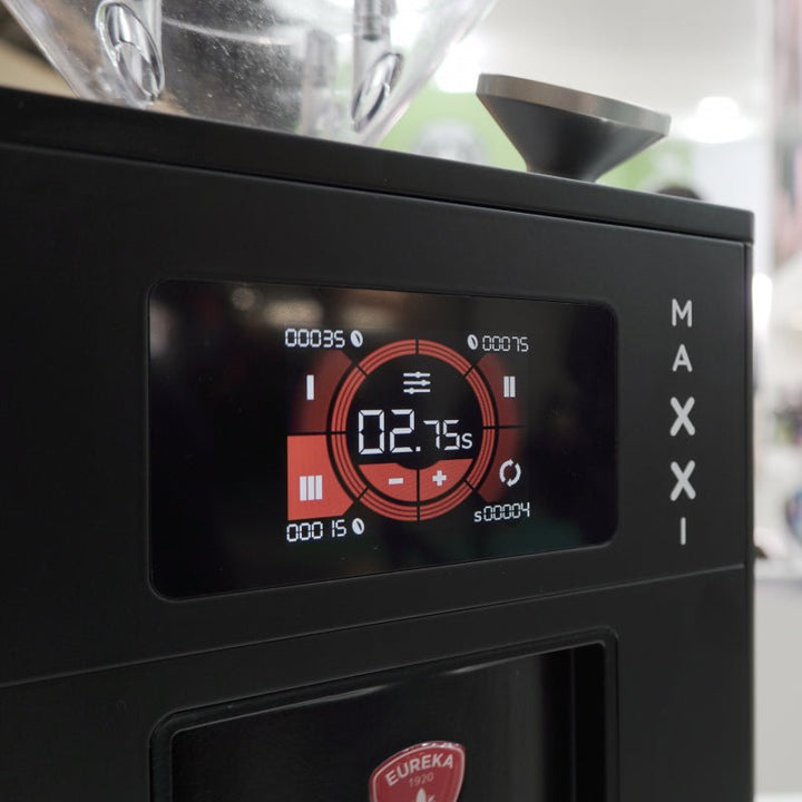 EUREKA MAXXI COFFEE GRINDER - BLACK - Choose Coffee