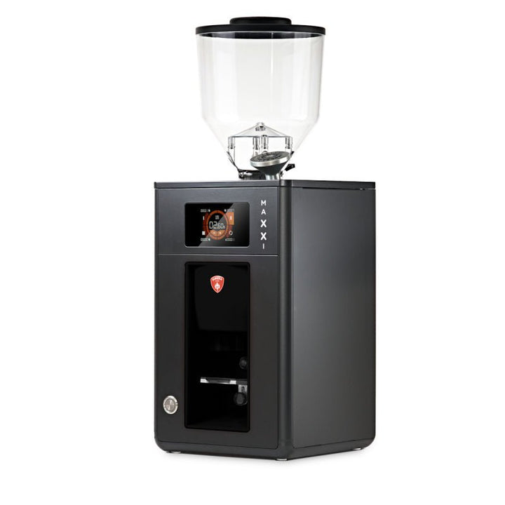 EUREKA MAXXI GRINDER WITH DISKO AUTO TAMPER - BLACK - Choose Coffee