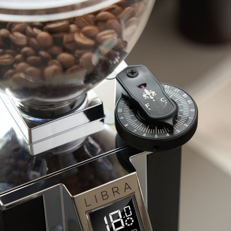 EUREKA MIGNON LIBRA 65 AP COFFEE GRINDER - BLACK - Choose Coffee