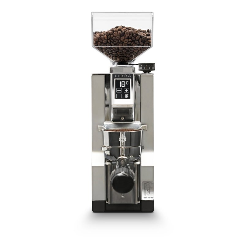 EUREKA MIGNON LIBRA COFFEE GRINDER - CHROME 16CR - Choose Coffee