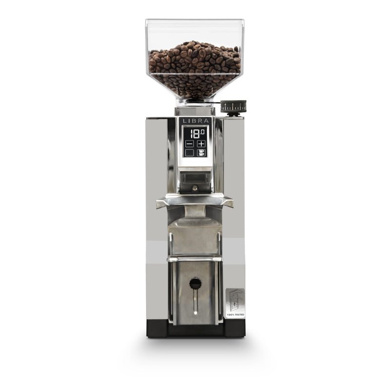 EUREKA MIGNON LIBRA COFFEE GRINDER - CHROME 16CR - Choose Coffee