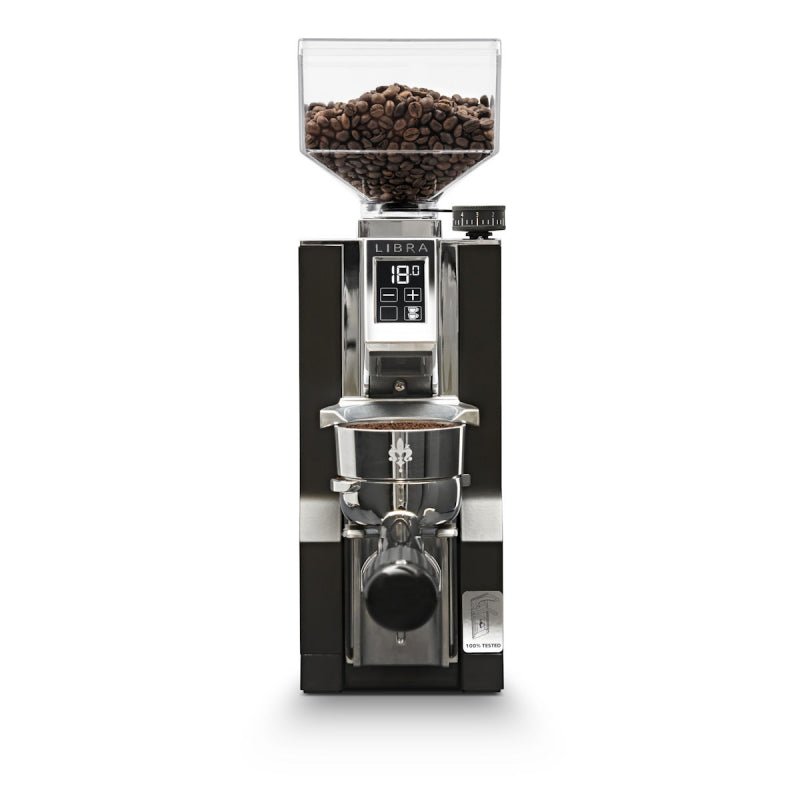 EUREKA MIGNON LIBRA DOSING FUNNEL - CHROME 58.3 / 57mm (Height 28mm) - Choose Coffee