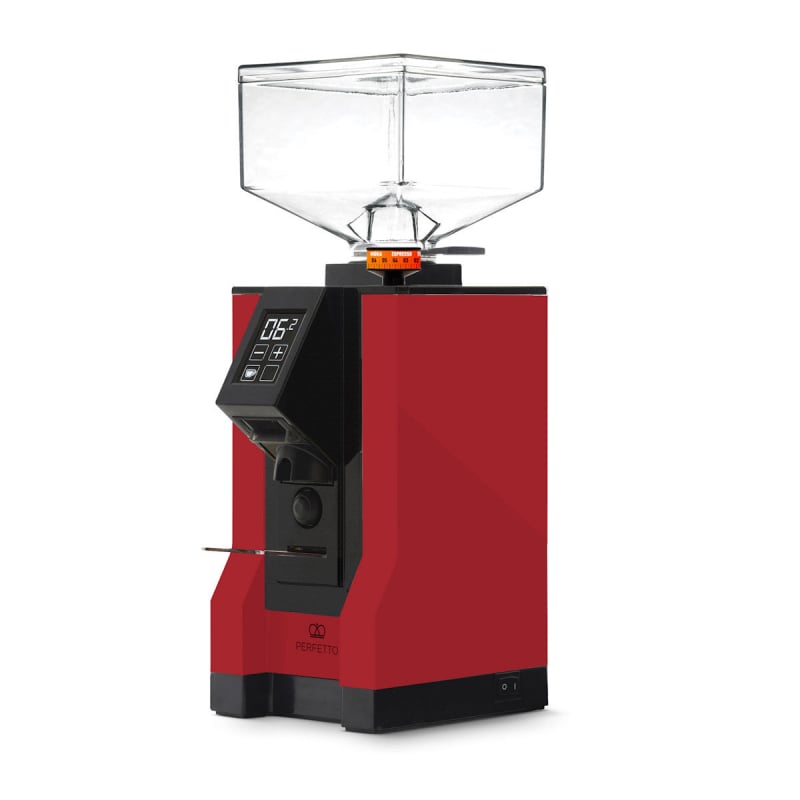 EUREKA MIGNON PERFETTO COFFEE GRINDER - RED - Choose Coffee