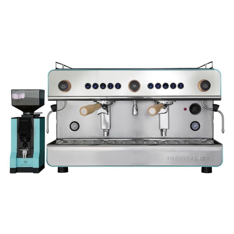 EUREKA MIGNON SPECIALITA COFFEE GRINDER - TIFFANY BLUE - Choose Coffee