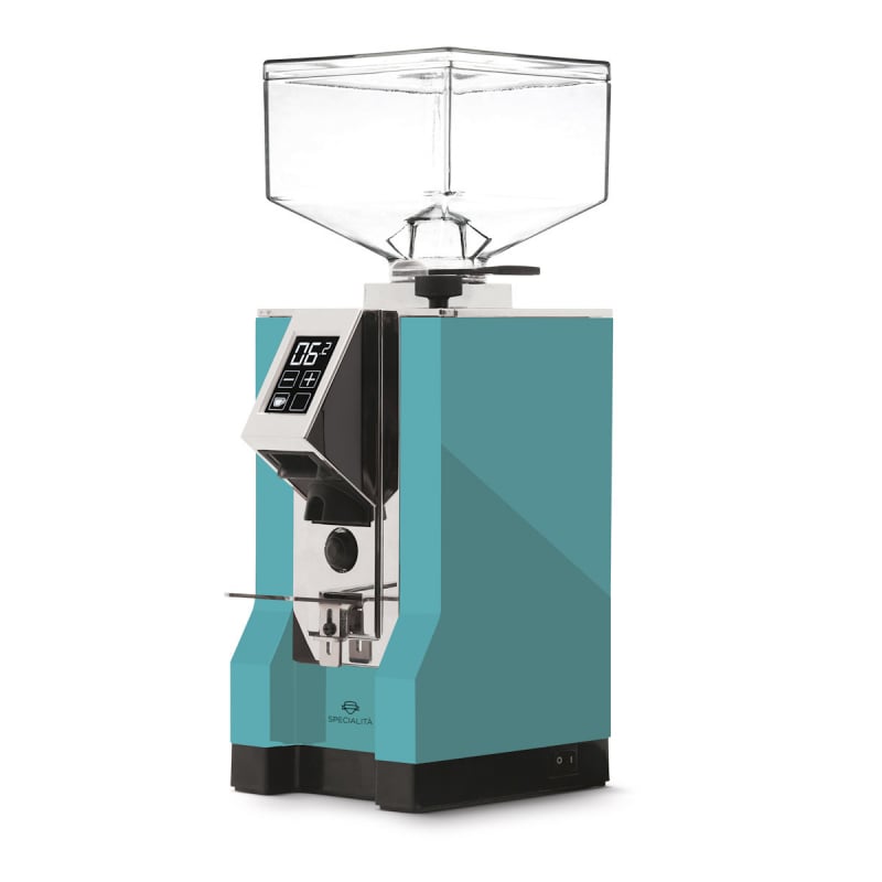 EUREKA MIGNON SPECIALITA COFFEE GRINDER - TIFFANY BLUE/CHROME - Choose Coffee