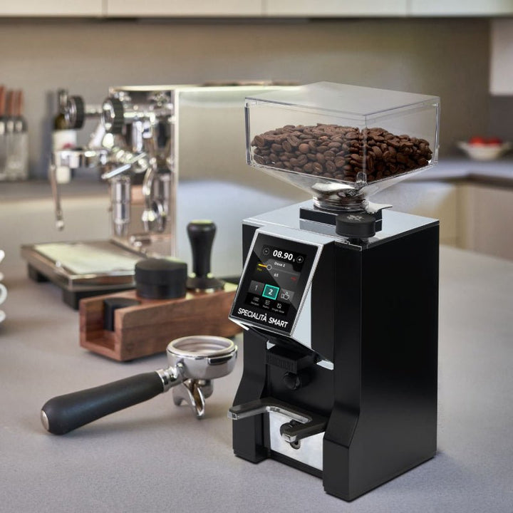 EUREKA MIGNON SPECIALITA SMART 55 COFFEE GRINDER - BLACK - Choose Coffee