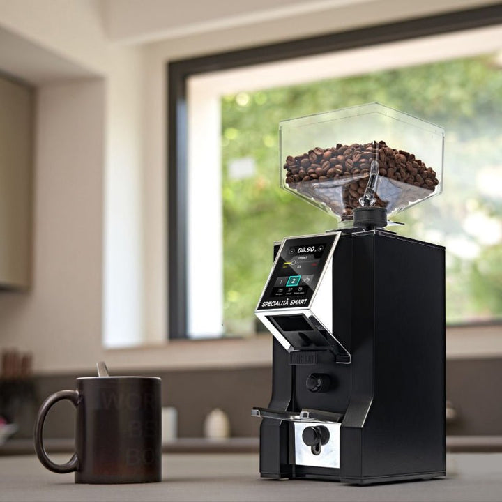 EUREKA MIGNON SPECIALITA SMART 55 COFFEE GRINDER - BLACK - Choose Coffee