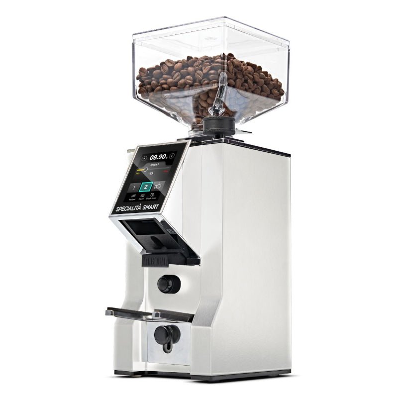 EUREKA MIGNON SPECIALITA SMART 55 COFFEE GRINDER - WHITE - Choose Coffee