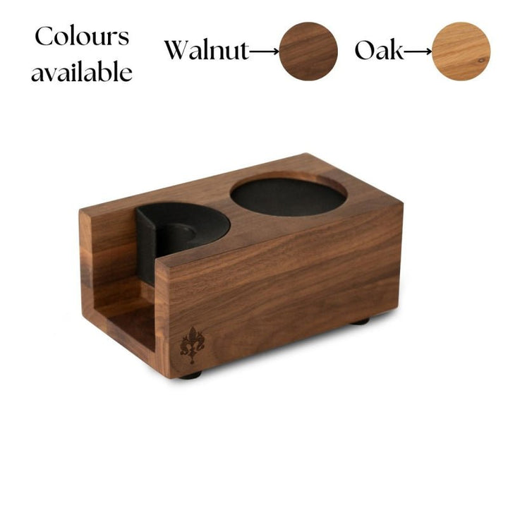 EUREKA TAMPING STATION SINGLE - WALNUT - Choose Coffee