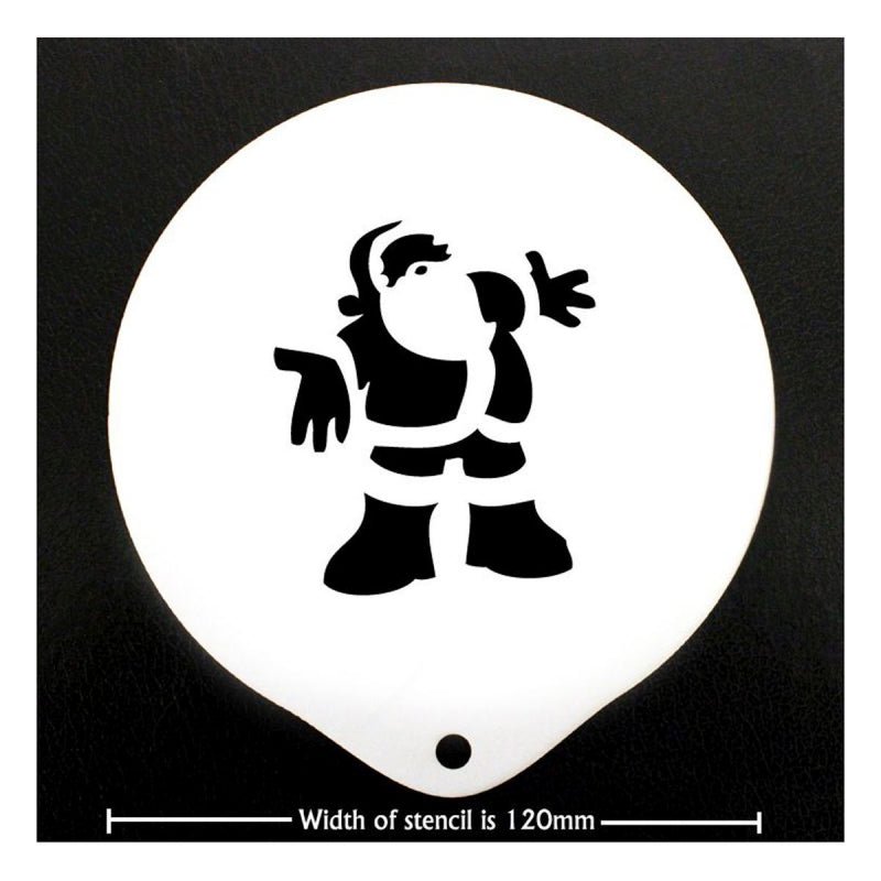 FATHER CHRISTMAS STENCIL - Choose Coffee