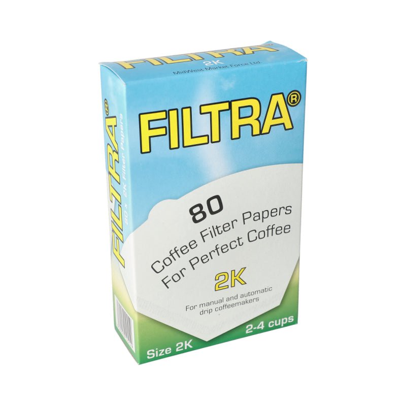 FILTRA 2K PAPER FILTERS (BOX OF 80) - WILFA DRIPPERS - Choose Coffee