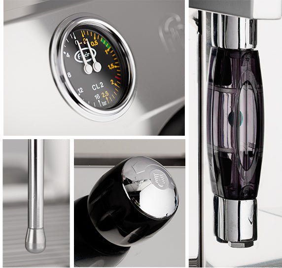 Fracino Bambino 2 Group Automatic Espresso Luxury Coffee Machine BAM2E - 3V - IVORI - Choose Coffee