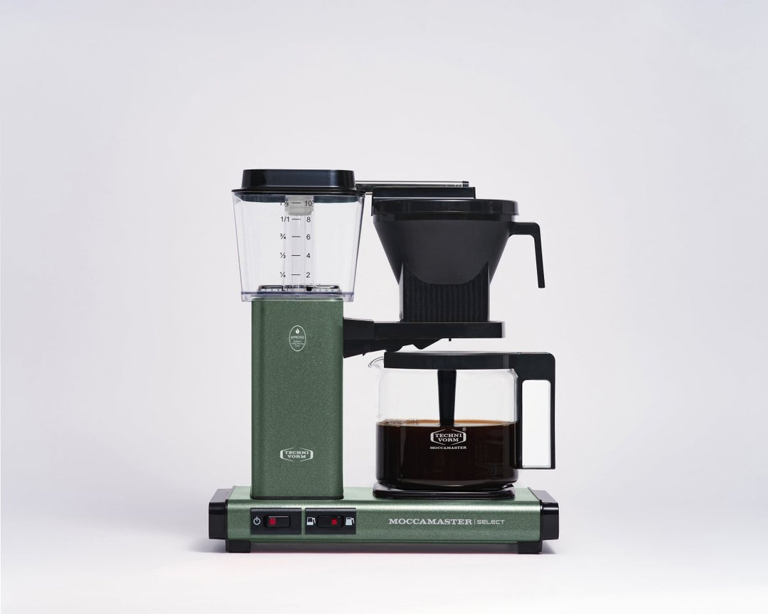 Free Item with Purchase* Moccamaster KBG Select Filter Coffee Machine | Forest Green - Choose Coffee
