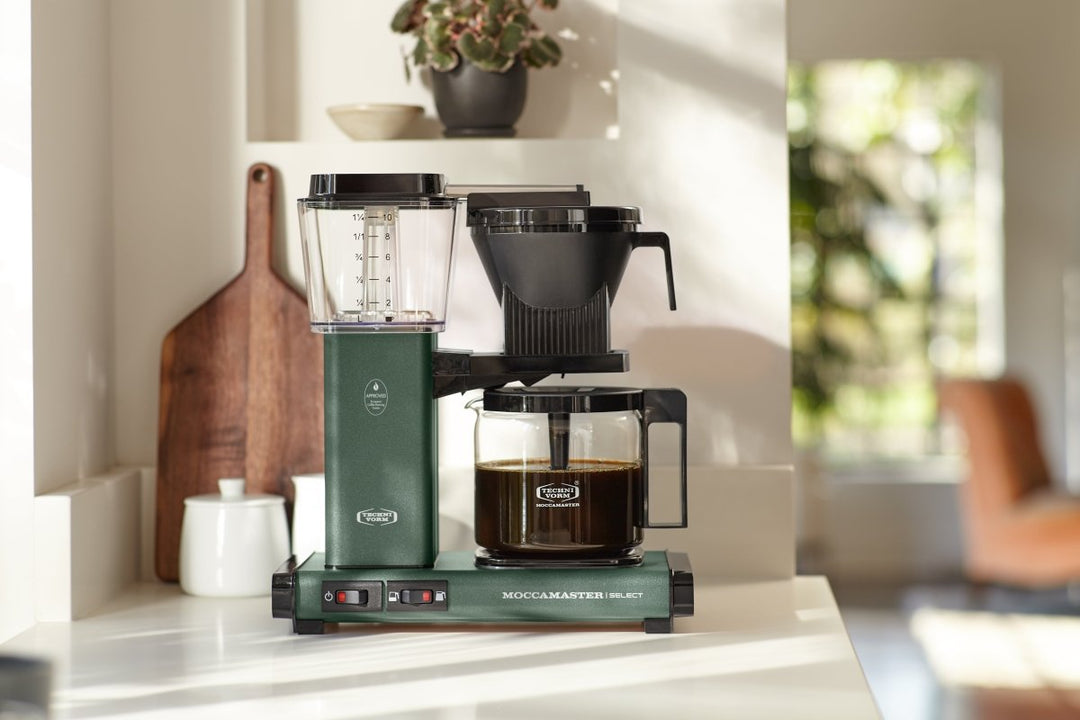 Free Item with Purchase* Moccamaster KBG Select Filter Coffee Machine | Forest Green - Choose Coffee