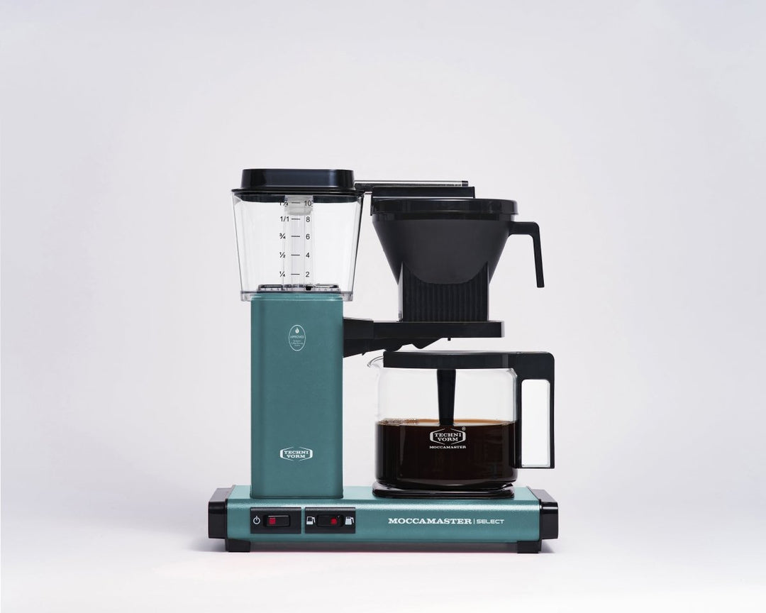 Free Item with Purchase* Moccamaster KBG Select Filter Coffee Machine | Ocean "Colour Of The Year" - Choose Coffee