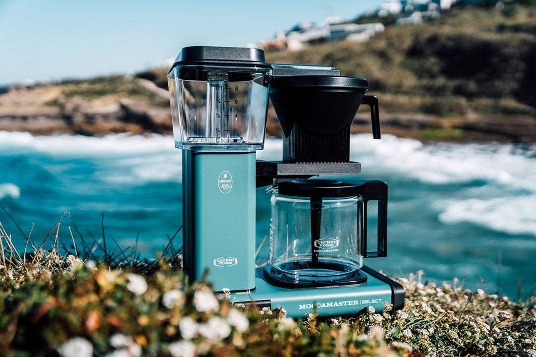 Free Item with Purchase* Moccamaster KBG Select Filter Coffee Machine | Ocean "Colour Of The Year" - Choose Coffee