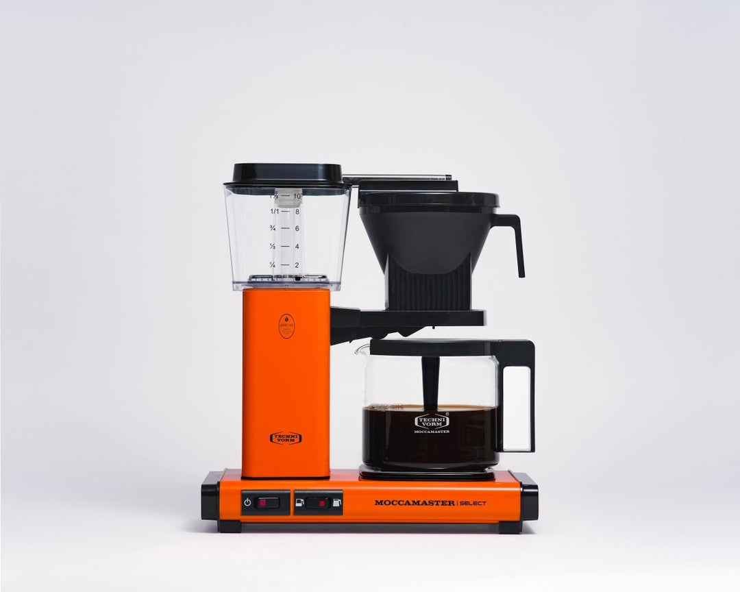 Free Item with Purchase* Moccamaster KBG Select Filter Coffee Machine | Orange - Choose Coffee