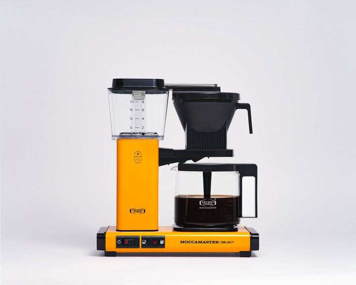 Free Item with Purchase* Moccamaster KBG Select Filter Coffee Machine | Yellow Pepper - Choose Coffee