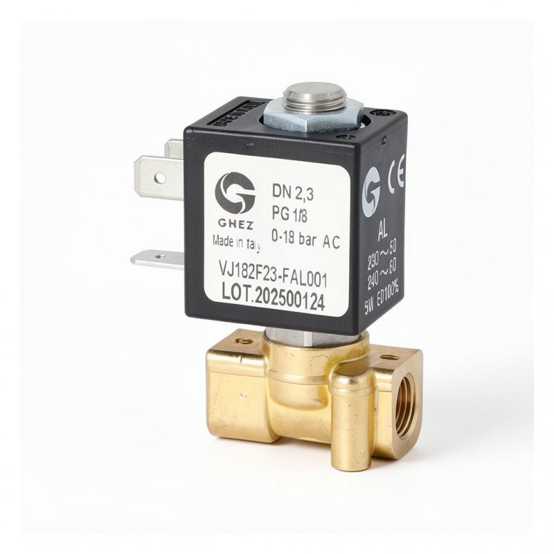 GHEZ 2 WAY SOLENOID VALVE 230V 1/8 2.3MM VITON - Choose Coffee