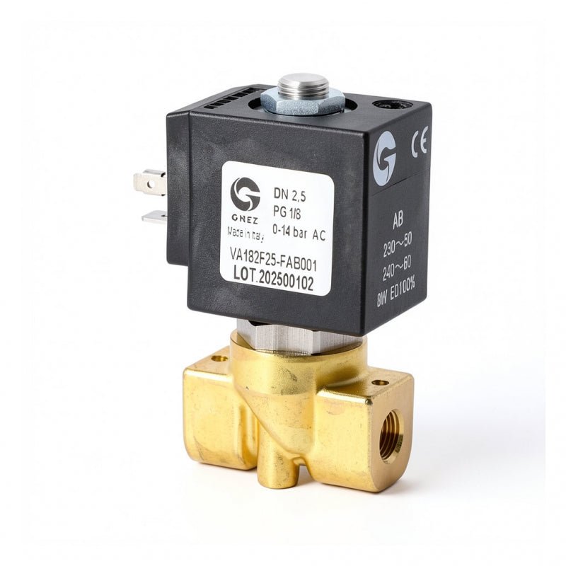 GHEZ 2 WAY SOLENOID VALVE 230V 1/8 2.5MM VITON - Choose Coffee