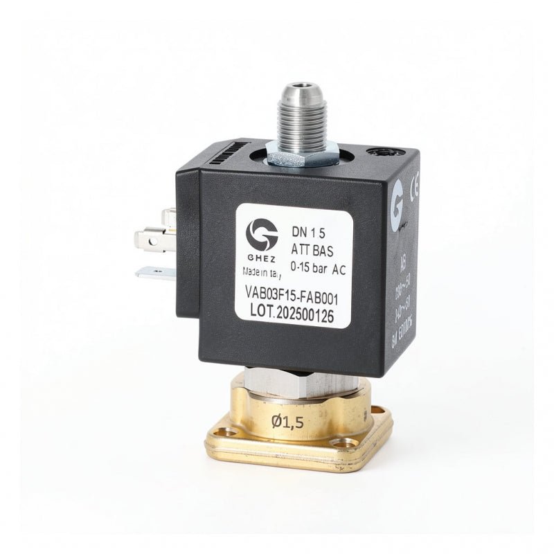 GHEZ 3 WAY SOLENOID VALVE 230V 1.5MM VITON - Choose Coffee