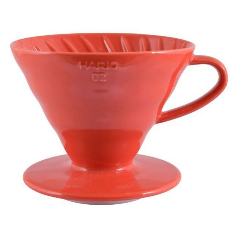 HARIO COFFEE DRIPPER V60 02 CERAMIC RED - Choose Coffee