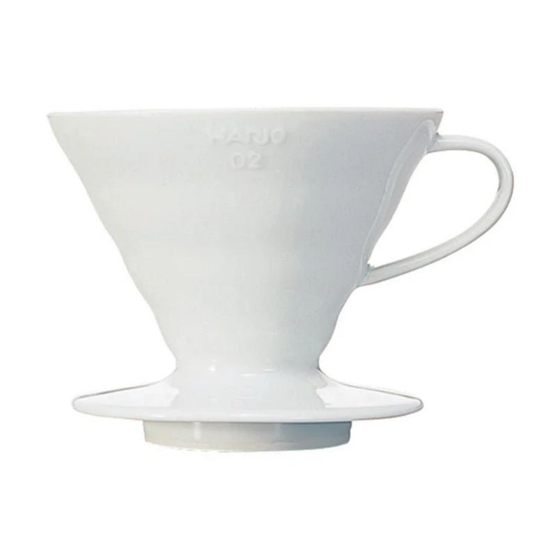 HARIO COFFEE DRIPPER V60 02 CERAMIC WHITE - Choose Coffee