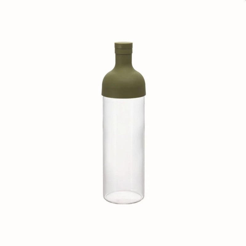 HARIO COLD BREW TEA FILTER IN BOTTLE OLIVE GREEN - 750ML - Choose Coffee