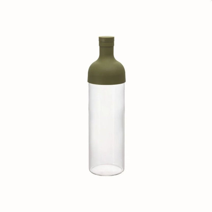 HARIO COLD BREW TEA FILTER IN BOTTLE OLIVE GREEN - 750ML - Choose Coffee