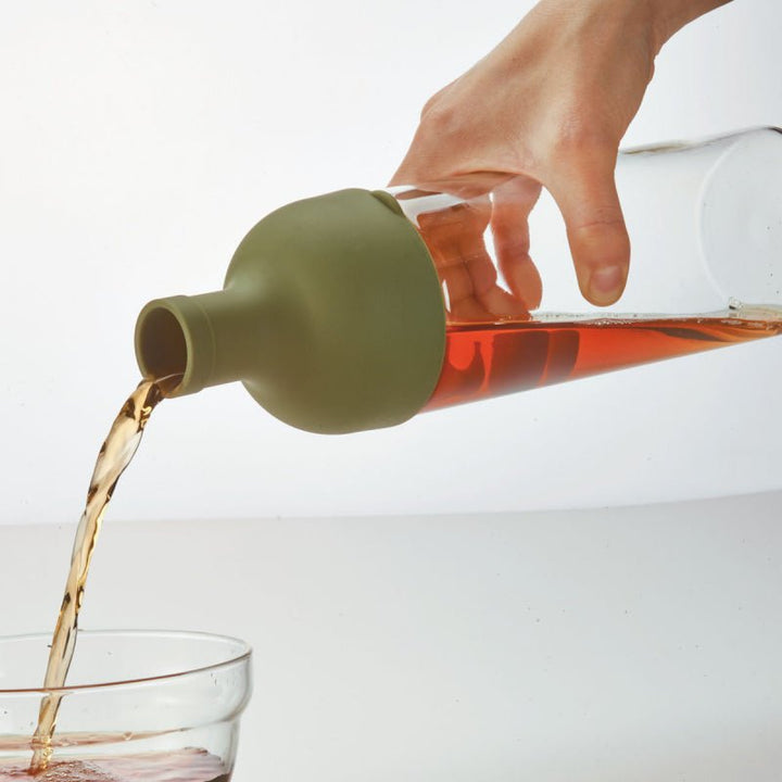 HARIO COLD BREW TEA FILTER IN BOTTLE OLIVE GREEN - 750ML - Choose Coffee
