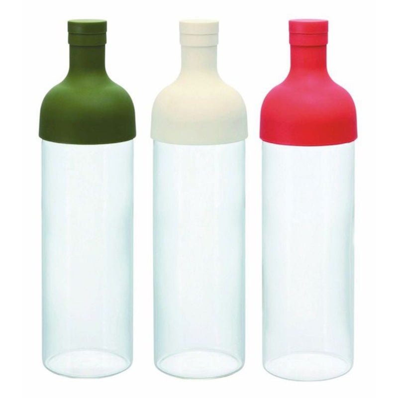 HARIO COLD BREW TEA FILTER IN BOTTLE OLIVE GREEN - 750ML - Choose Coffee
