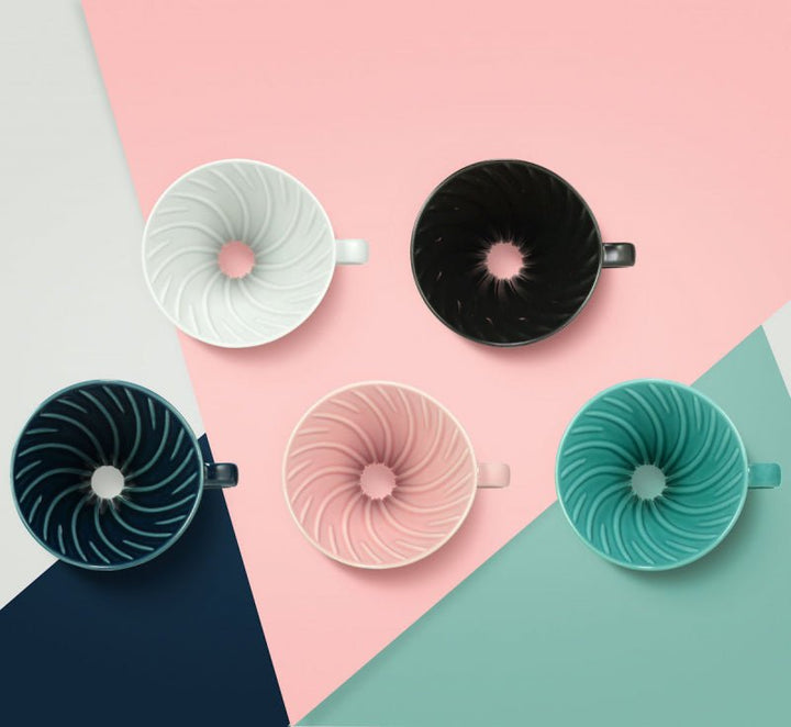 HARIO SPECIAL EDITION V60 02 CERAMIC DRIPPER - TURQUOISE - Choose Coffee
