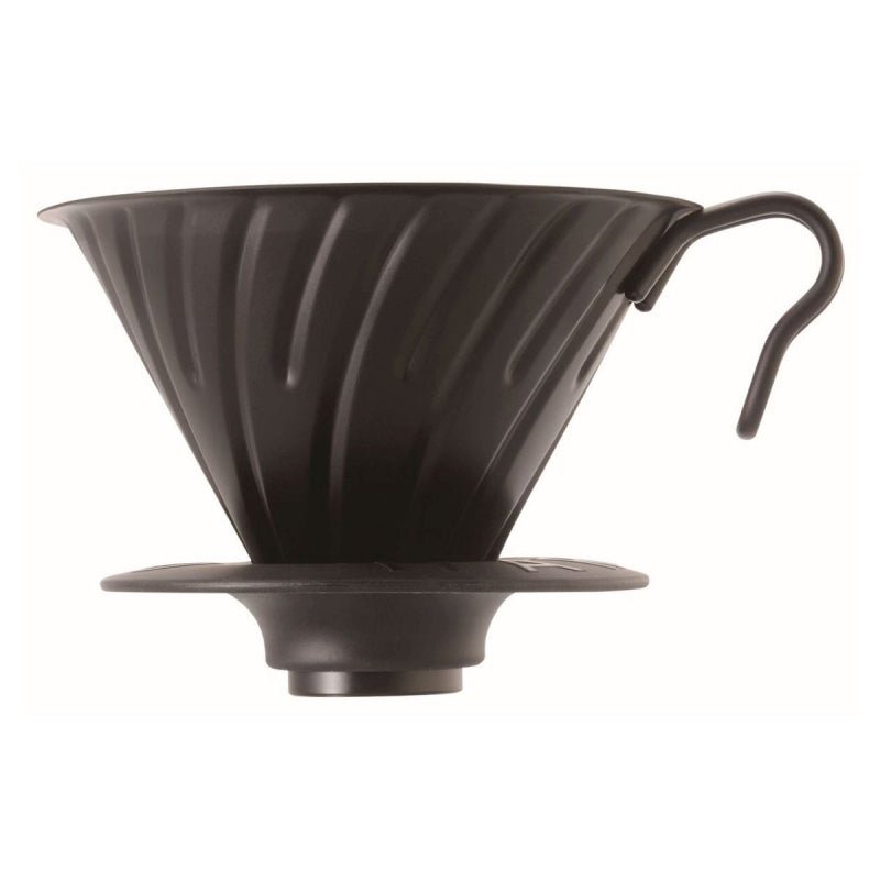 HARIO V60 METAL DRIPPER MATTE BLACK - 1 - 4 CUPS - Choose Coffee