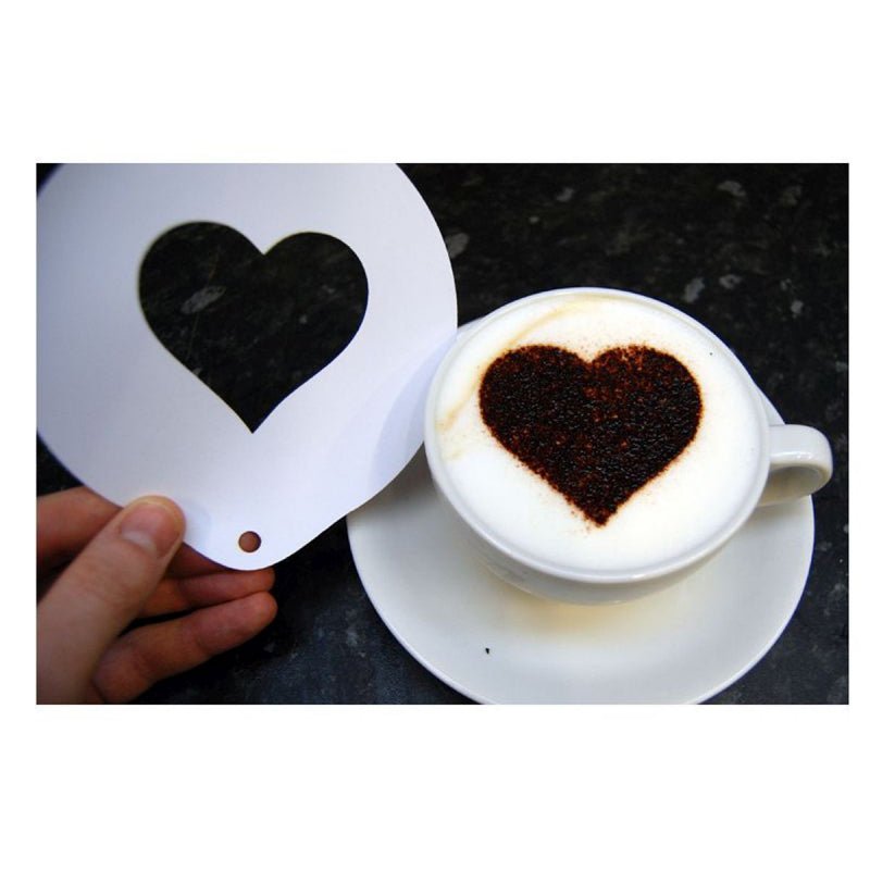 HEART STENCIL - Choose Coffee