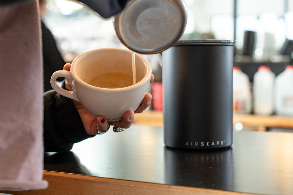 AIRSCAPE COFFEE BEAN CANISTER SMALL BLACK 250G