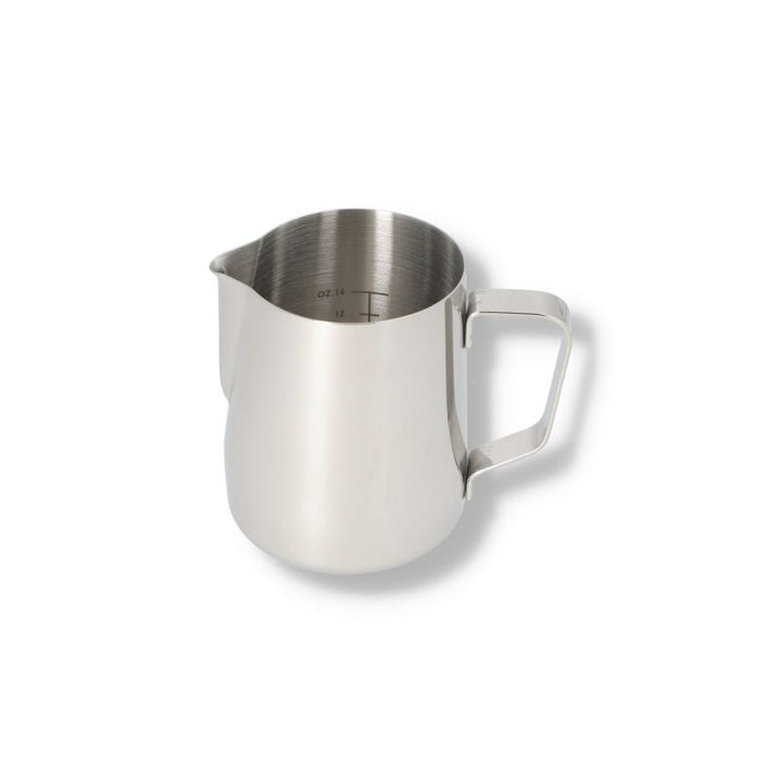 JAGUAR MILK FOAMING JUG WITH ETCHED VOLUME MEASURES - 0.6 LITRE - Choose Coffee