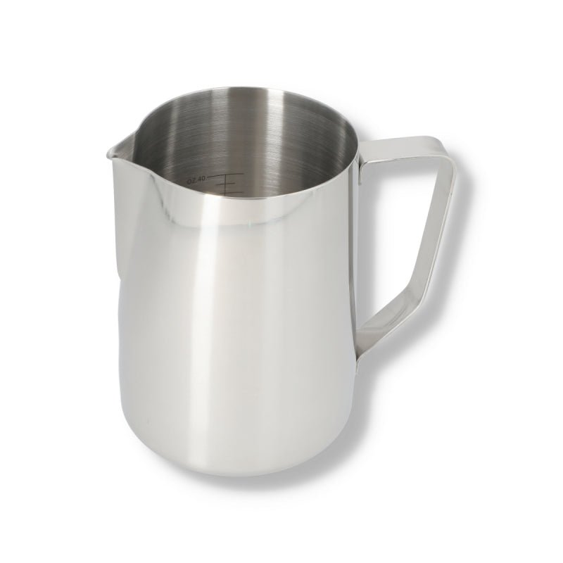 JAGUAR MILK FOAMING JUG WITH ETCHED VOLUME MEASURES - 1.5 LITRE - Choose Coffee