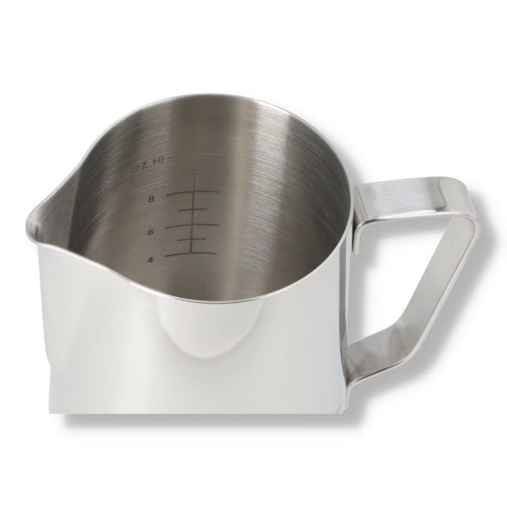 JAGUAR MILK FOAMING JUG WITH ETCHEHD VOLUME MEASURES - 0.35 LITRE - Choose Coffee
