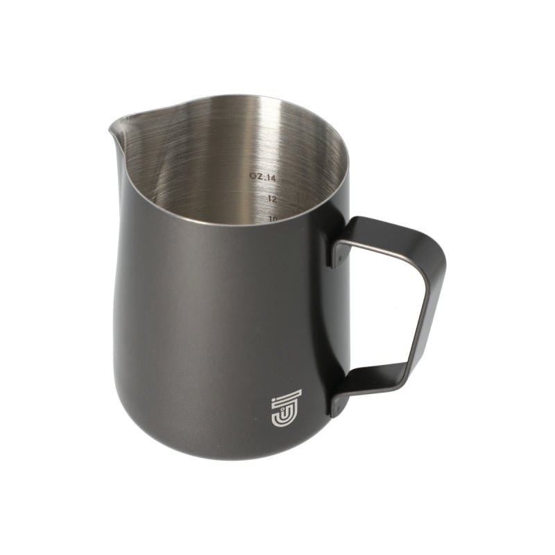 JAGUAR MILK ID S/S INTERIOR MILK FOAMING JUG - 0.6 LITRE BLACK - Choose Coffee