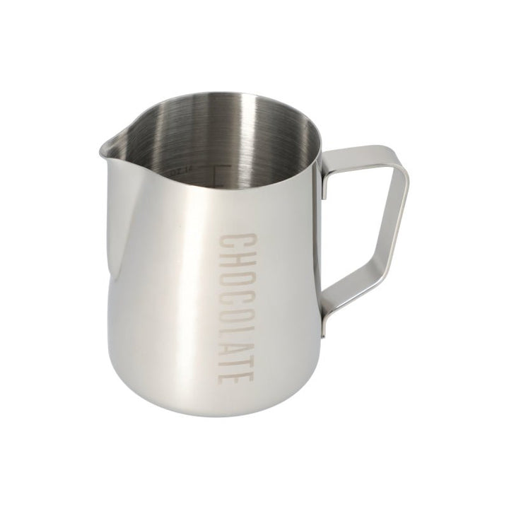 JAGUAR NAMED MILK FOAMING JUG WITH ETCHED VOLUME MEASURES - 1 LITRE &
