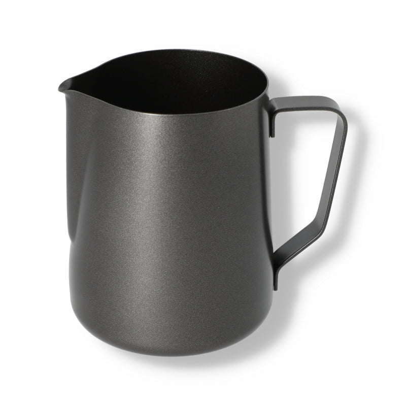 JAGUAR TEFLON MILK FOAMING JUG - 1 LITRE BLACK - Choose Coffee