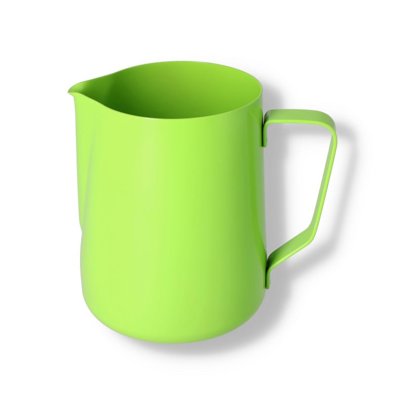 JAGUAR TEFLON MILK FOAMING JUG - 1 LITRE GREEN - Choose Coffee