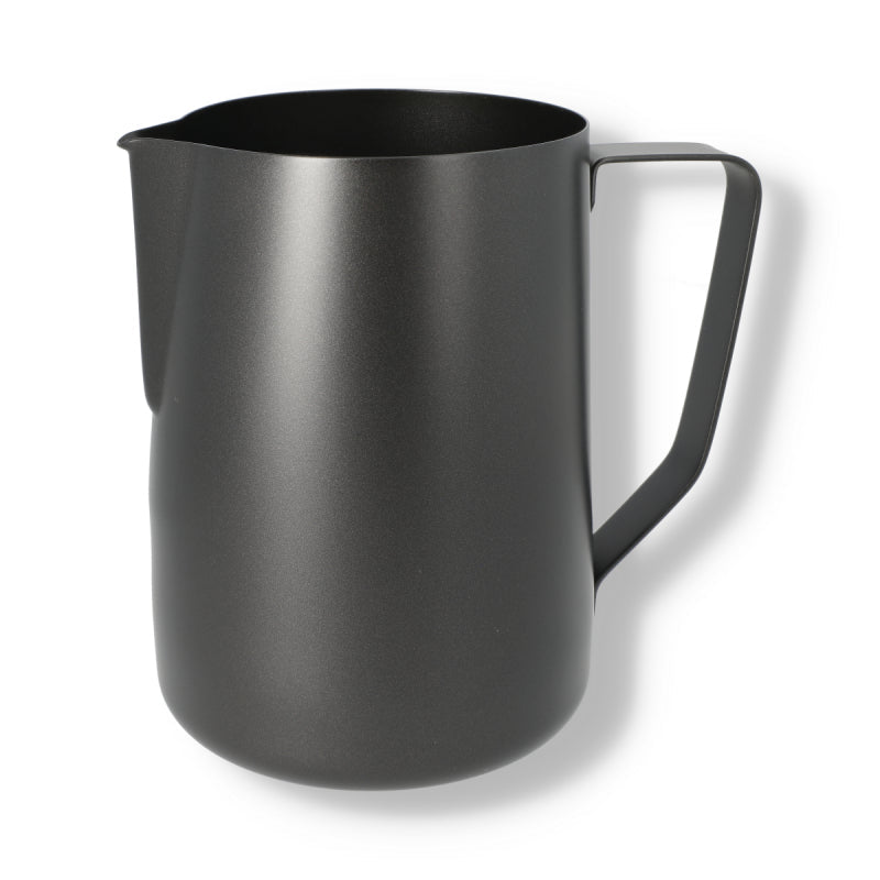 JAGUAR TEFLON MILK FOAMING JUG - 1.5 LITRE BLACK - Choose Coffee