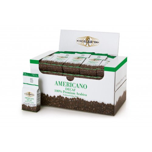 Miscela d’Oro Americano Premium Decaf g.64 x 50 – ground - Choose Coffee