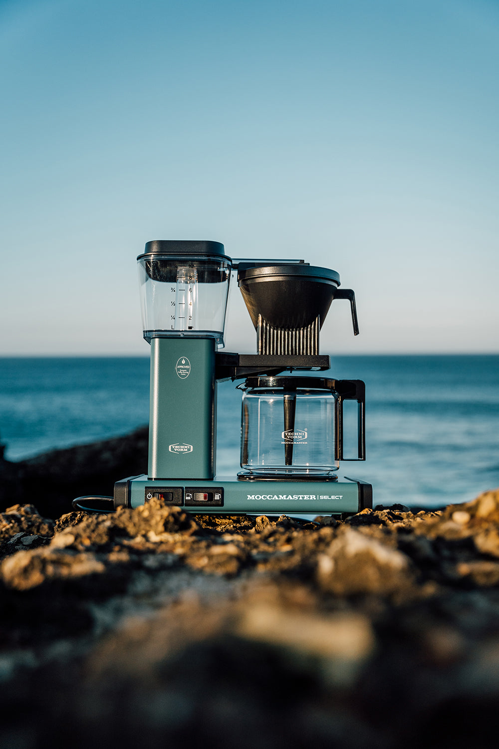 Free Item with Purchase* Moccamaster KBG Select Filter Coffee Machine | Ocean "Colour Of The Year"