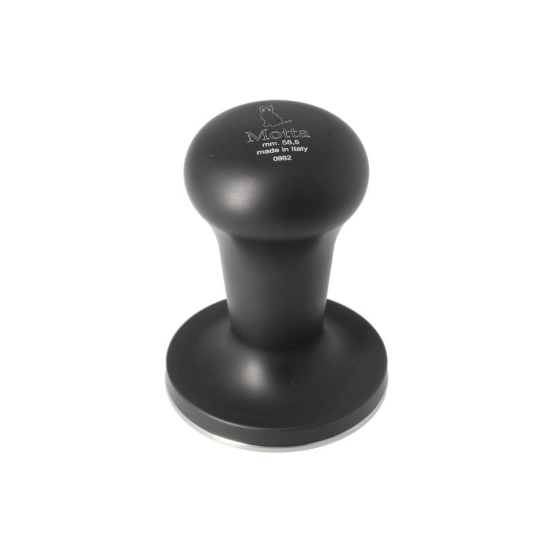 MOTTA COFFEE TAMPER FLASH WITH ALUMINIUM HANDLE 58.5MM - BLACK - Choose Coffee
